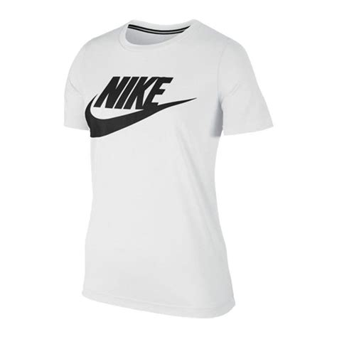 nike damen t shirt weiß|Weiße Nike T.